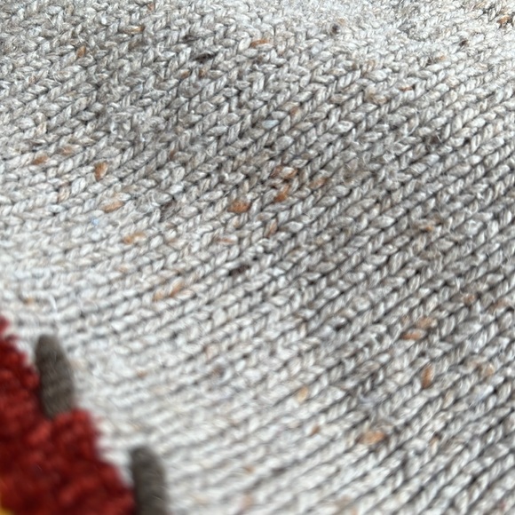 (10) SWEATER with leaves, large studio works brand - Picture 4 of 4